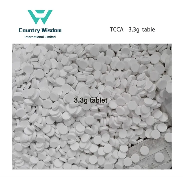 Producător profesional din China TCCA 3.3g Tablet Swimming Pool Chemicals