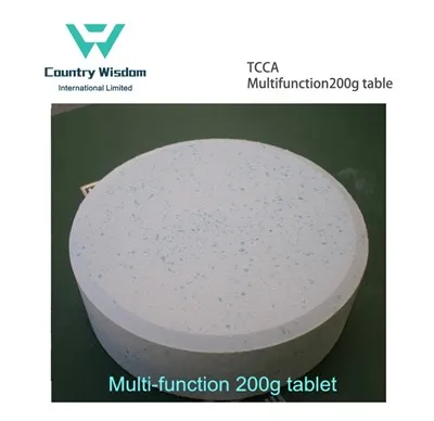 Tableta Multifunctionala TCCA 200g Pentru Dezinfectant Apa De Piscine