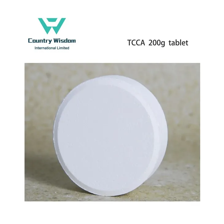 TCCA 200g Tablet, With 90% Active Chlorine